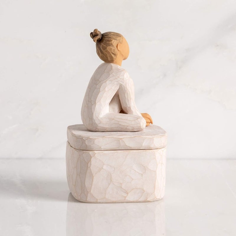 Willow Tree The Dancer Keepsake Box, Sculpted Hand-Painted Keepsake Box - Image 3